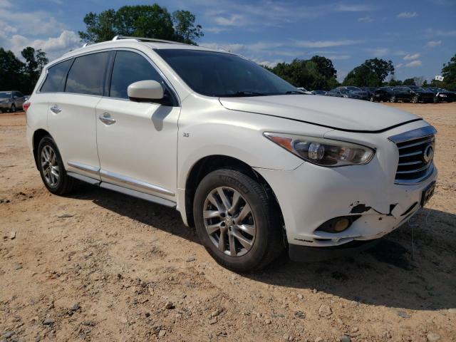 5N1AL0MM8EC514723 - 2014 INFINITI QX60 WHITE photo 4