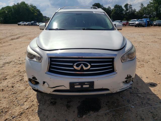 5N1AL0MM8EC514723 - 2014 INFINITI QX60 WHITE photo 5