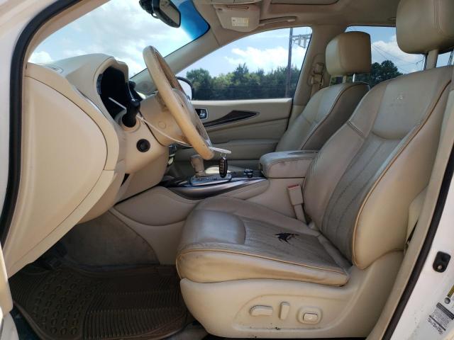 5N1AL0MM8EC514723 - 2014 INFINITI QX60 WHITE photo 7