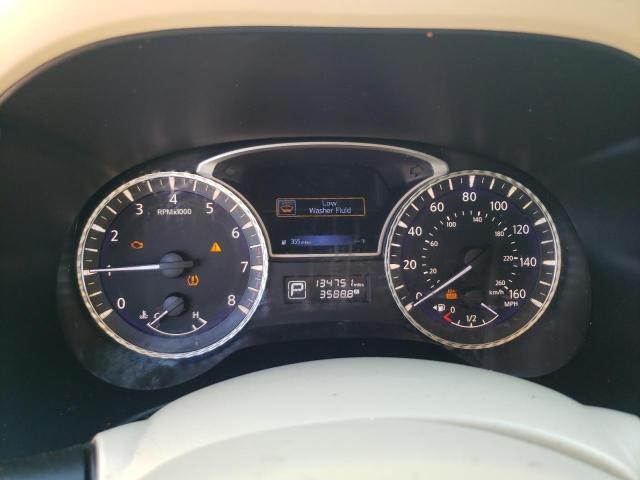 5N1AL0MM8EC514723 - 2014 INFINITI QX60 WHITE photo 9