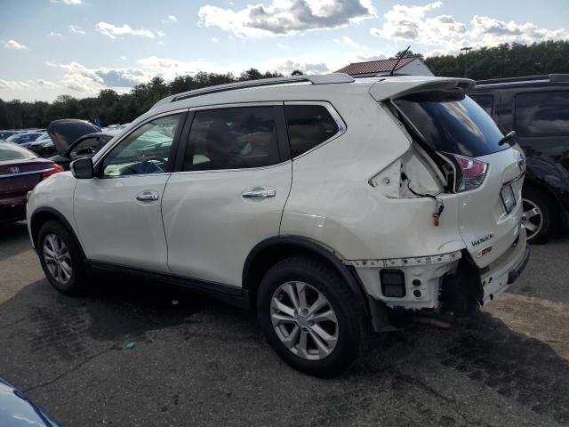 KNMAT2MV0GP645245 - 2016 NISSAN ROGUE S WHITE photo 2