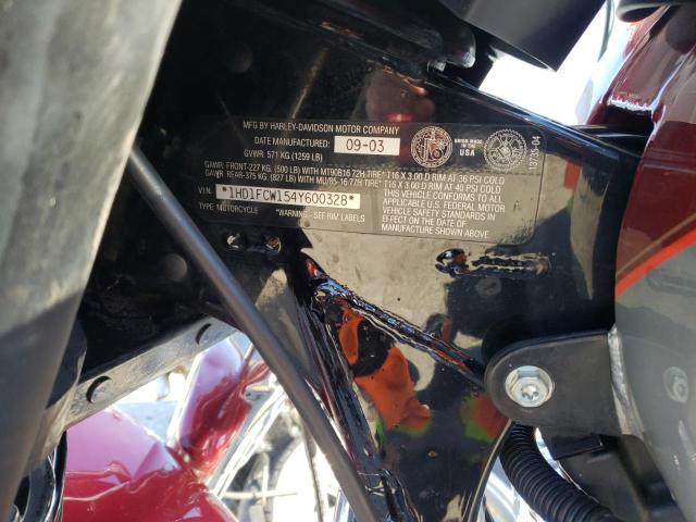 1HD1FCW154Y600328 - 2004 HARLEY-DAVIDSON FLHTCUI 双色 照片 10