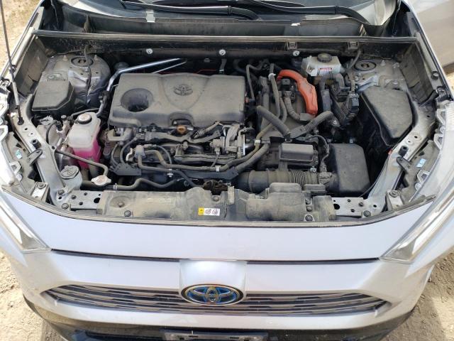 2T3EWRFV1LW054760 - 2020 TOYOTA RAV4 XSE SILVER photo 11