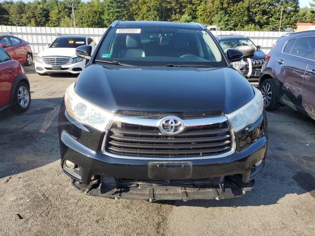 5TDJKRFH5FS221079 - 2015 TOYOTA HIGHLANDER XLE BLACK photo 5