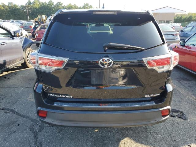 5TDJKRFH5FS221079 - 2015 TOYOTA HIGHLANDER XLE BLACK photo 6