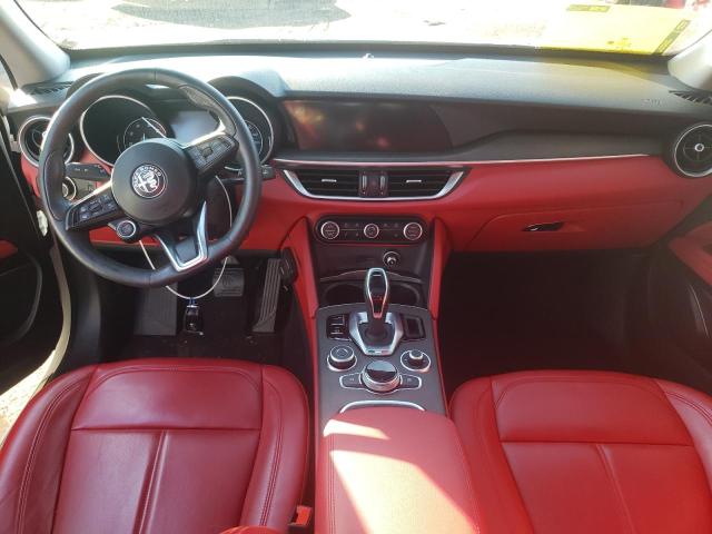 ZASPAKBN8M7D03676 - 2021 ALFA ROMEO STELVIO TI WHITE photo 8
