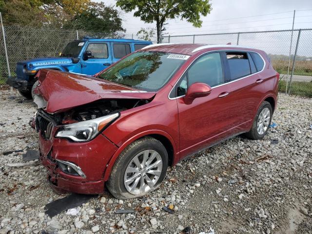 LRBFX1SA9JD057842 - 2018 BUICK ENVISION ESSENCE RED photo 1