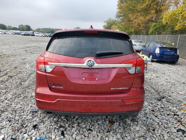 LRBFX1SA9JD057842 - 2018 BUICK ENVISION ESSENCE RED photo 6