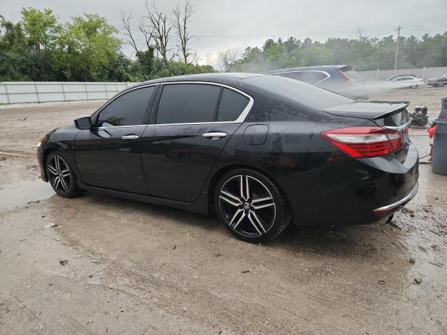 1HGCR2F55GA111733 - 2016 HONDA ACCORD SPORT 黑色 照片 2