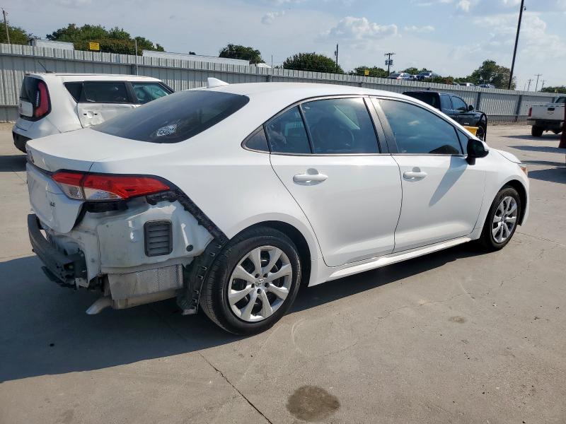 5YFEPRAE0LP143119 - 2020 TOYOTA COROLLA LE WHITE photo 3