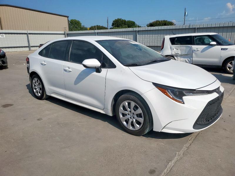 5YFEPRAE0LP143119 - 2020 TOYOTA COROLLA LE WHITE photo 4