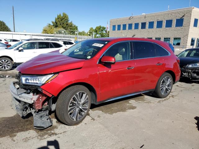 5J8YD4H59LL022002 - 2020 ACURA MDX TECHNOLOGY RED photo 1