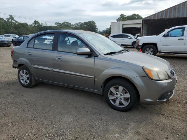 KNADH4A34B6913853 - 2011 KIA RIO BASE GRAY photo 4