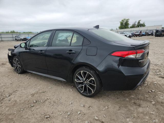 JTDS4MCE2MJ078971 - 2021 TOYOTA COROLLA SE BLACK photo 2