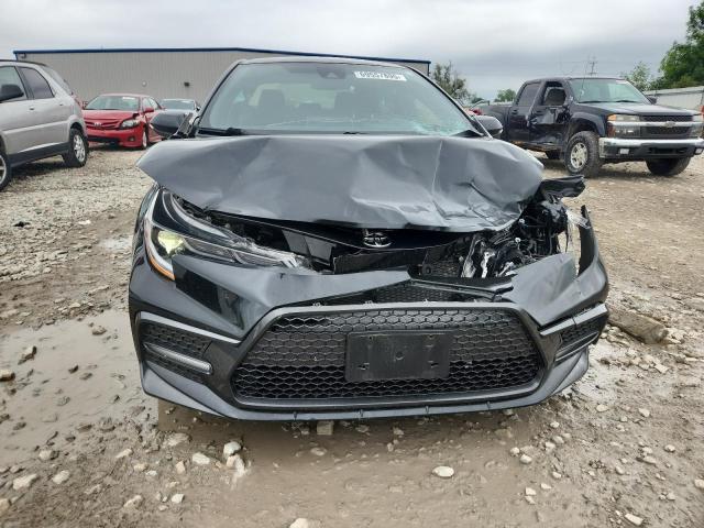 JTDS4MCE2MJ078971 - 2021 TOYOTA COROLLA SE BLACK photo 5