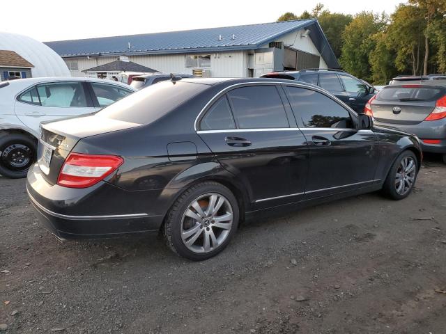 WDDGF81X48F153373 - 2008 MERCEDES-BENZ C 300 4MATIC BLACK photo 3