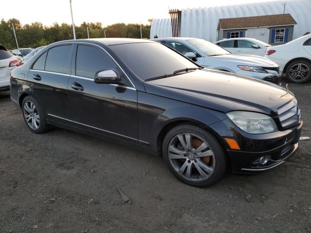 WDDGF81X48F153373 - 2008 MERCEDES-BENZ C 300 4MATIC BLACK photo 4