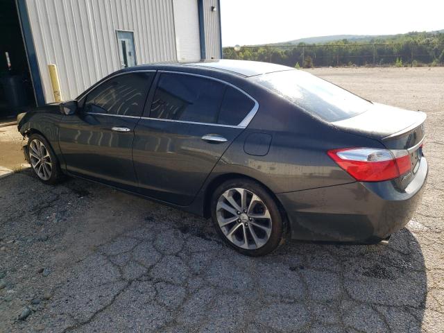 1HGCR2F5XEA250706 - 2014 HONDA ACCORD SPORT GRAY photo 2