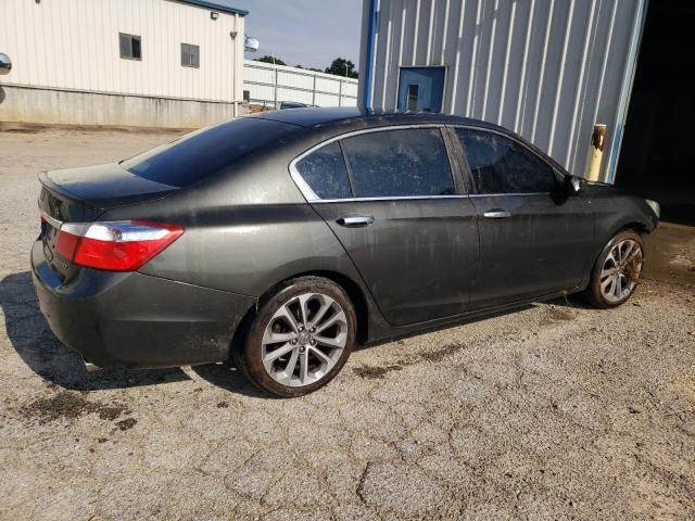 1HGCR2F5XEA250706 - 2014 HONDA ACCORD SPORT GRAY photo 3