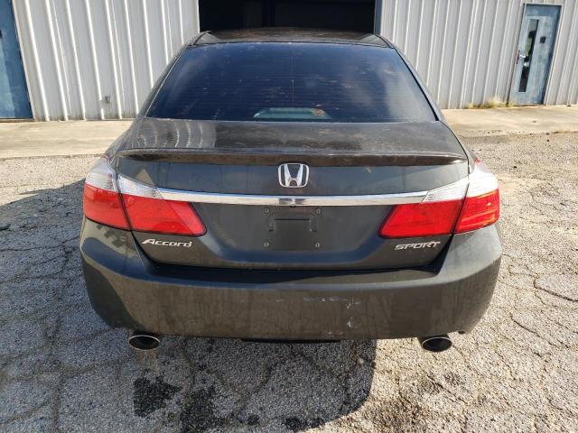 1HGCR2F5XEA250706 - 2014 HONDA ACCORD SPORT GRAY photo 6