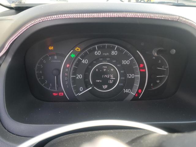 5J6RM4H70CL019696 - 2012 HONDA CR-V EXL Bleu photo 9