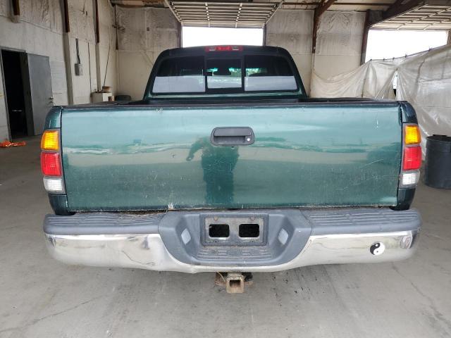 5TBBT4413YS001932 - 2000 TOYOTA TUNDRA ACCESS CAB Зеленый фото 6