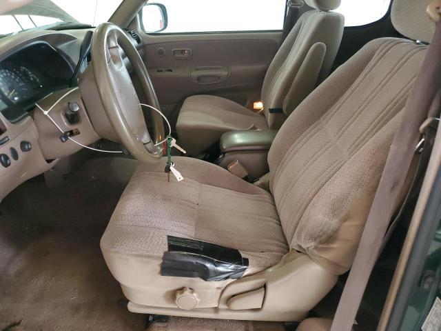 5TBBT4413YS001932 - 2000 TOYOTA TUNDRA ACCESS CAB Зеленый фото 7