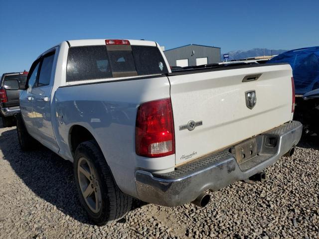 1C6RD6LT9CS190322 - 2012 DODGE RAM 1500 SLT WHITE photo 2