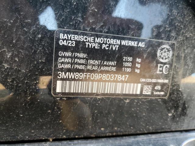 3MW89FF09P8D37847 - 2023 BMW 330XI BLACK photo 13