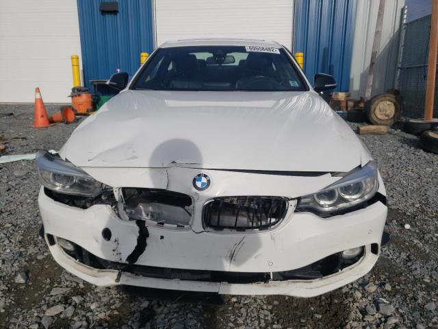 WBA3N5C5XEF716389 - 2014 BMW 428 XI WHITE photo 5