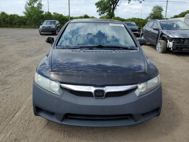 2HGFA16689H030902 - 2009 HONDA CIVIC LX-S BLACK photo 5