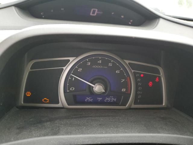 2HGFA16689H030902 - 2009 HONDA CIVIC LX-S BLACK photo 9