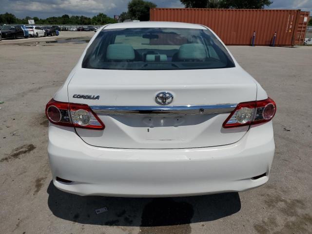 5YFBU4EE7CP011418 - 2012 TOYOTA COROLLA BASE Սպիտակ լուսանկար 6