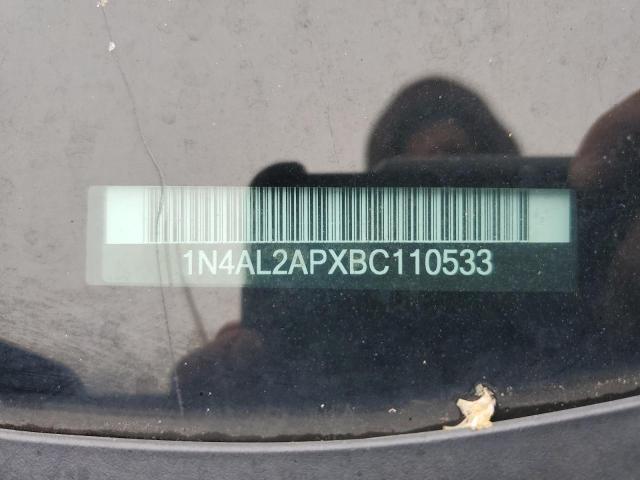 1N4AL2APXBC110533 - 2011 NISSAN ALTIMA BASE 蓝色 照片 12