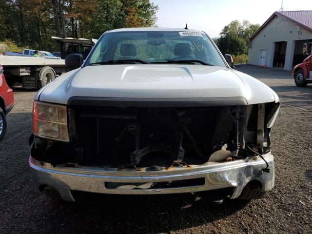 1GTEK14X69Z214738 - 2009 GMC SIERRA K1500 WHITE photo 5