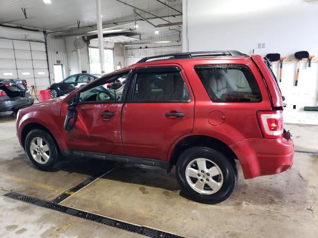 1FMCU9DGXCKC50928 - 2012 FORD ESCAPE XLT BURGUNDY photo 2