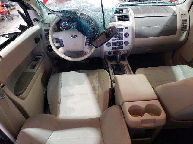 1FMCU9DGXCKC50928 - 2012 FORD ESCAPE XLT BURGUNDY photo 8