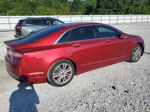 3LN6L2G9XFR617542 - 2015 LINCOLN MKZ მუქწითელი ფოტო 3