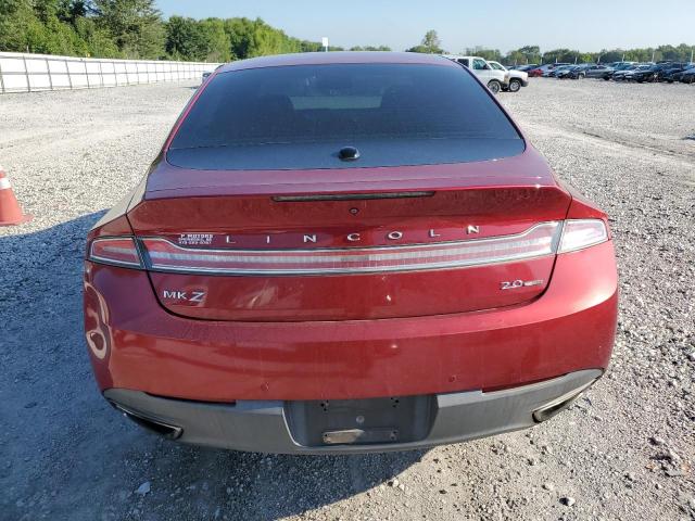 3LN6L2G9XFR617542 - 2015 LINCOLN MKZ მუქწითელი ფოტო 6