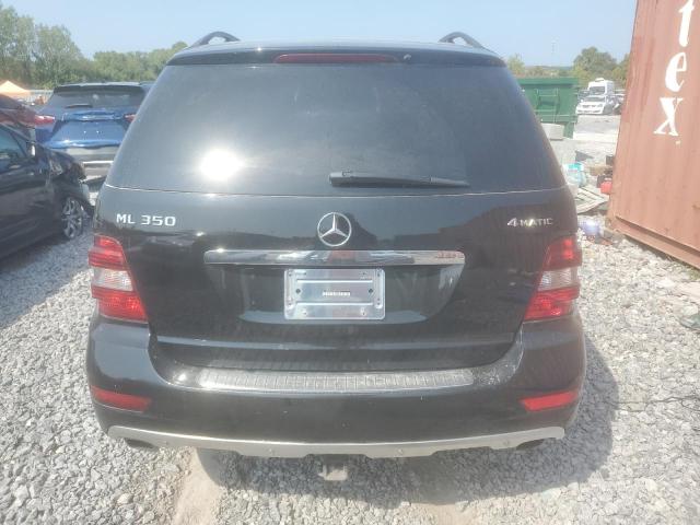 4JGBB8GB2AA576138 - 2010 MERCEDES-BENZ ML 350 4MATIC BLACK photo 6