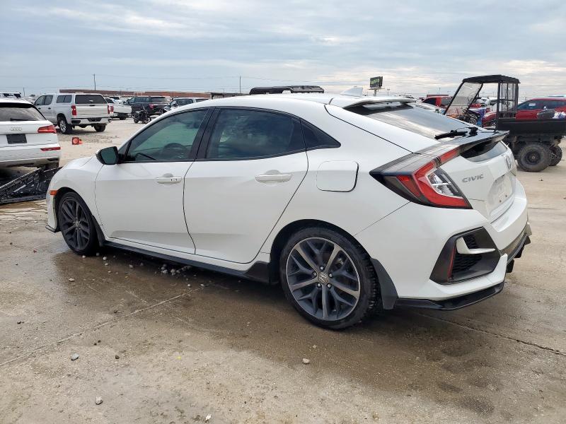 SHHFK7H45MU207851 - 2021 HONDA CIVIC SPORT WHITE photo 2