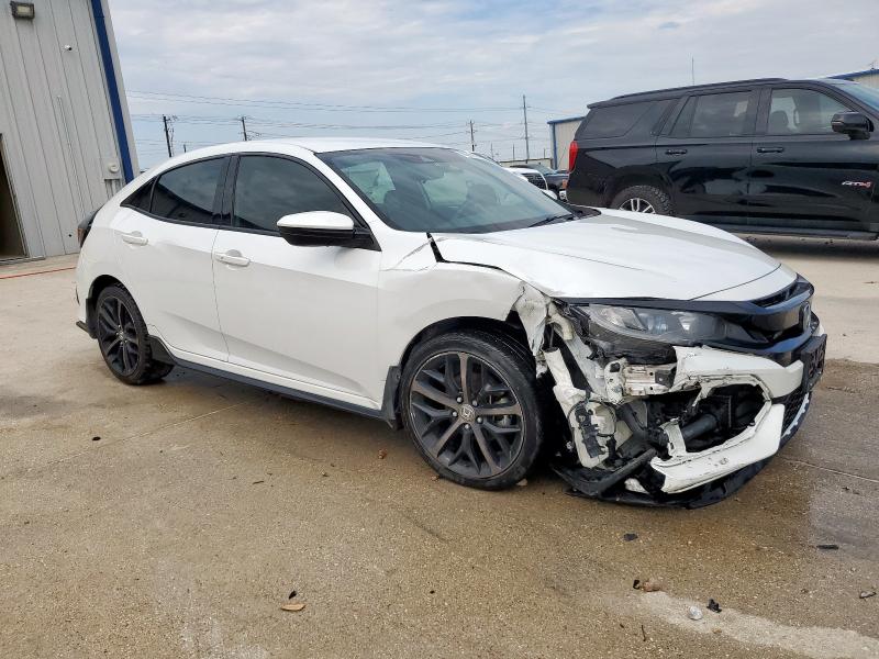 SHHFK7H45MU207851 - 2021 HONDA CIVIC SPORT WHITE photo 4