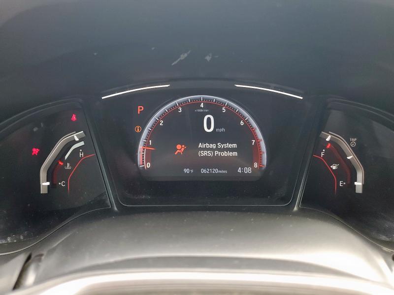 SHHFK7H45MU207851 - 2021 HONDA CIVIC SPORT WHITE photo 9