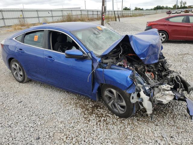 19XZE4F56LE005671 - 2020 HONDA INSIGHT EX BLUE photo 4