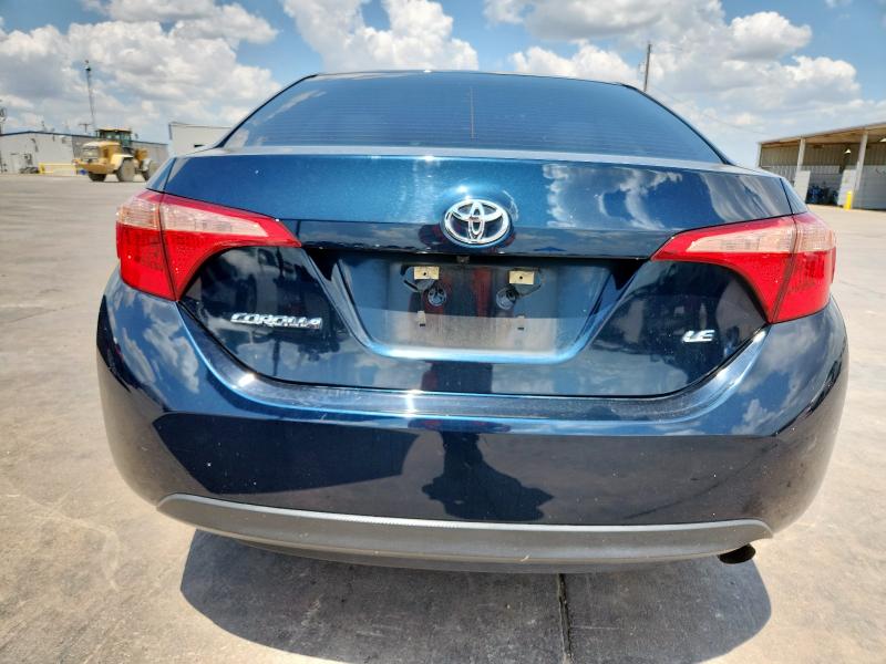 5YFBURHE4KP939520 - 2019 TOYOTA COROLLA L 蓝色 照片 6