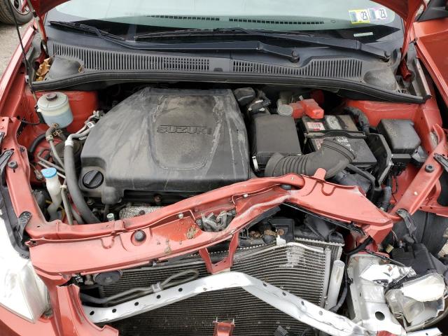 JS2YB5A33B6302486 - 2011 SUZUKI SX4 ORANGE photo 11
