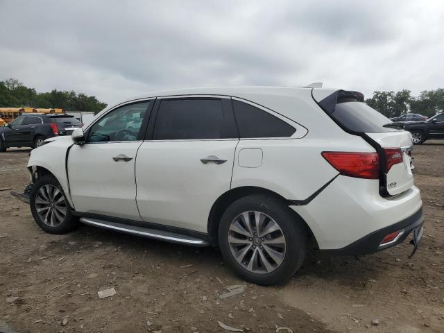 5FRYD4H49GB054560 - 2016 ACURA MDX TECHNOLOGY WHITE photo 2