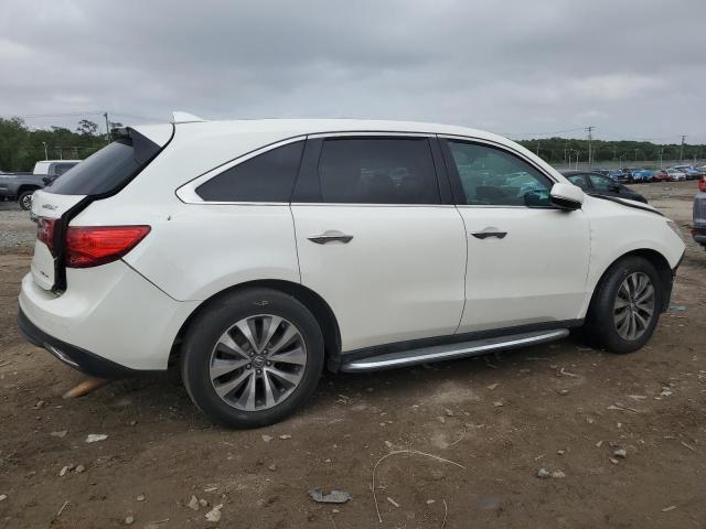 5FRYD4H49GB054560 - 2016 ACURA MDX TECHNOLOGY WHITE photo 3