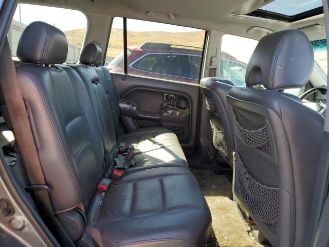 2HKYF18527H537683 - 2007 HONDA PILOT EXL GRAY photo 10