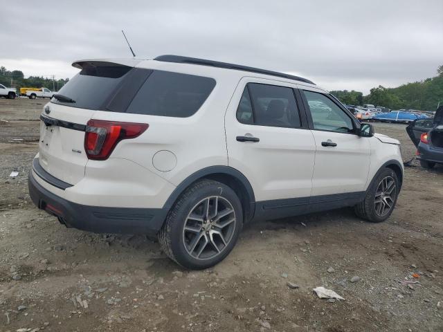 1FM5K8GT1JGB97649 - 2018 FORD EXPLORER SPORT 白色 照片 3